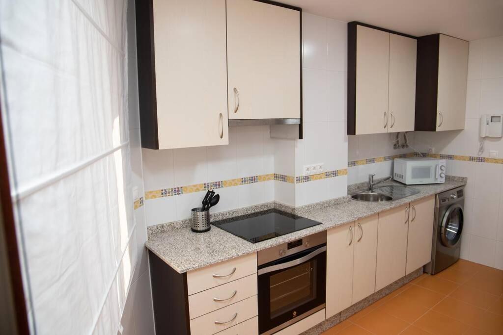 Primera línea de playa Rías Baixas, Moaña Apartamento Exterior foto