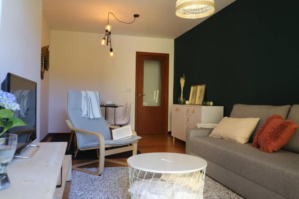 Primera línea de playa Rías Baixas, Moaña Apartamento Exterior foto